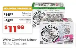 Family Fare White Claw Hard Seltzer offer
