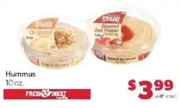 Family Fare Fresh pinest hummus offer