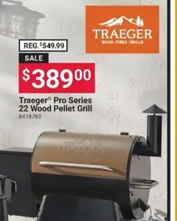 Ace Hardware Traeger pro series 22 wood pellet grill offer