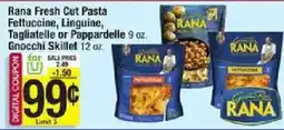 Star Market Rana fresh cut pasta fettuccine, linguine, tagliatelle or pappardelle offer