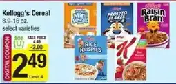 Star Market Kellogg's Cereal offer