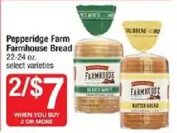 Star Market Pepperidge Farm Farmhouse Bread offer