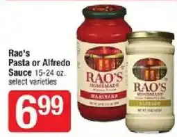 Star Market Rao's pasta or alfredo sauce offer