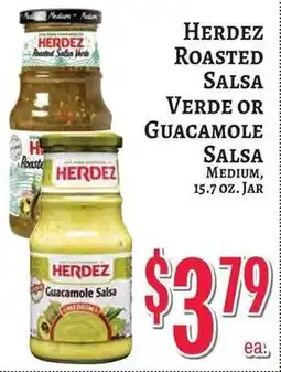 Trade Fair Supermarket Herdez roasted salsa verde or guacamole salsa offer