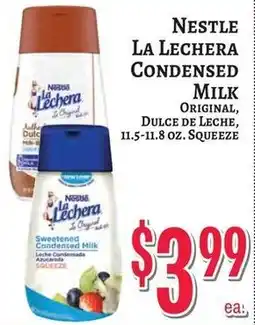 Trade Fair Supermarket Nestle la lechera condensed milk offer