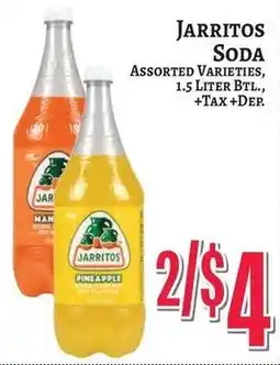 Trade Fair Supermarket Jarritos soda offer
