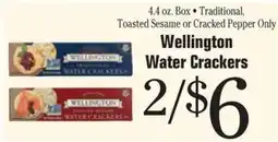 Morton Williams Wellington water crackers offer