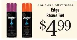 Morton Williams Edge Shave Gel offer