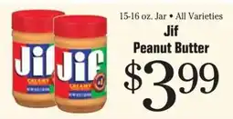 Morton Williams Jif peanut butter offer