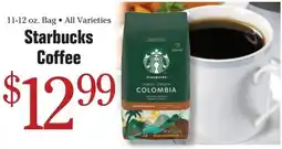 Morton Williams Starbucks coffee offer