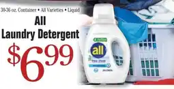 Morton Williams All laundry detergent offer