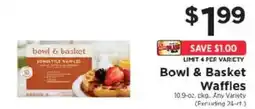 ShopRite Bowl & Basket Waffles offer