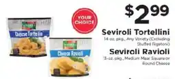 ShopRite Sevirioli Tortellini or Ravioli offer