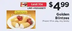 ShopRite Golden Cheese Blintzes offer