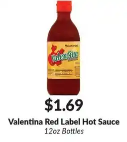 Woodman's Valentina Red Label Hot Sauce offer
