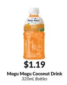 Woodman's Mogu Mogu Coconut Drink offer