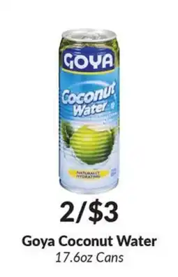 Woodman's Goya Coconut Water offer