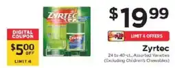 ShopRite Zyrtec offer