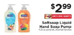 ShopRite Softsoap Liquid Hand Soap Pump offer