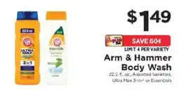 ShopRite Arm & Hammer Body Wash offer