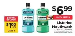 ShopRite LISTERINE Mouthwash offer