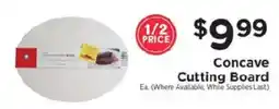 ShopRite Concave Cutting Board offer