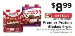 ShopRite Premier Protein Shakes offer
