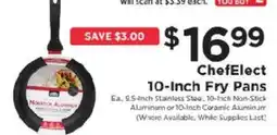 ShopRite ChefElect 10-Inch Fry Pans offer