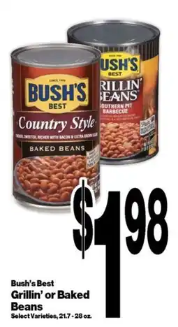 Super Saver Bush's Best Grillin' or Baked Beans offer
