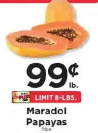 ShopRite Maradol Papayas offer