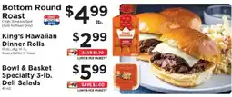 ShopRite King's Hawaiian Dinner Rolls offer