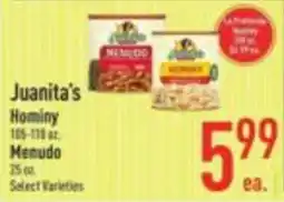 Strack & Van Til Juanita's Hominy Menudo offer