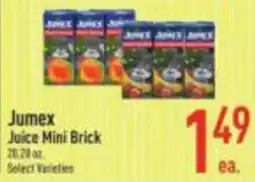 Strack & Van Til Jumex Juice Mini Brick offer