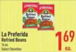 Strack & Van Til La Preferida Refried Beans offer