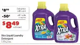 Family Fare Xtra Liquid Laundry Detergent offer