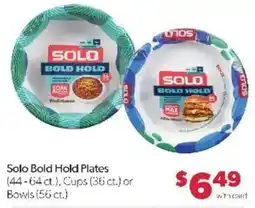 Family Fare Solo Bold Hold Plates offer