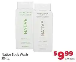 Family Fare Native Body Wash offer