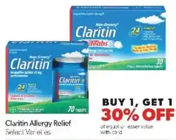 Family Fare Claritin Allergy Relief offer