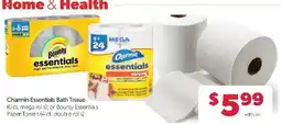 Family Fare Charmin Essentials Bath Tissue or Bounty Essentials Paper Towels offer