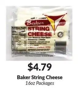Woodman's Baker String Cheese offer