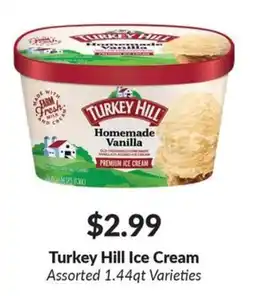 Woodman's Turkey Hill ice cream offer