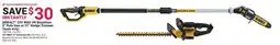 Ace Hardware DeWalt 20v max xr brushless 8" pole saw or 22" hedge trimmer offer