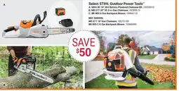 Ace Hardware Select Stihl Outdoor Power Tools offer