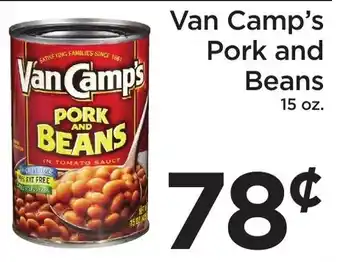 Van Camp's pork and beans
