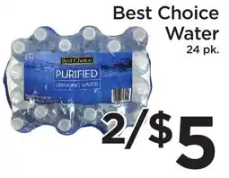 Green Hills Grocery Best Choice Purified Drinking Water offer