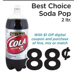 Green Hills Grocery Best Choice Soda Pop offer