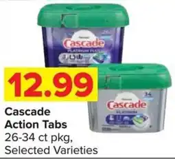 Shop 'n Save Cascade Action Tabs offer