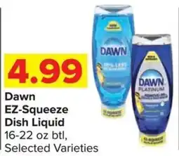 Shop 'n Save Dawn ez-squeeze dish liquid offer