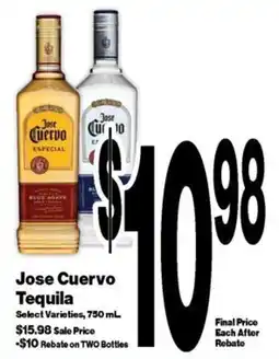 Super Saver Jose Cuervo Tequila offer