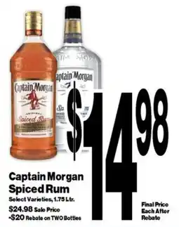 Super Saver Captain Morgan Spiced Rum offer